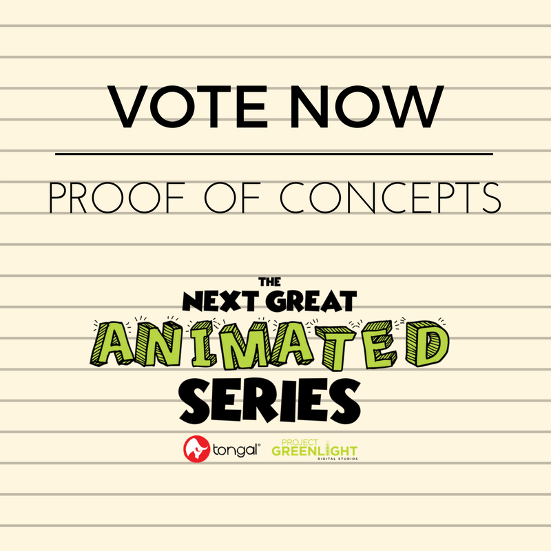 Watch the Top 5 Finalists' Proof of Concept Scenes & Vote For The Next Great Animated Series!